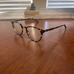 eyeglasses TORTOISE KEYHOLE ROUND glasses frame MOD: NY315 unisex